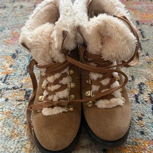 Jack Rogers Arctic Boots with Fur Lining size 8 VGUC